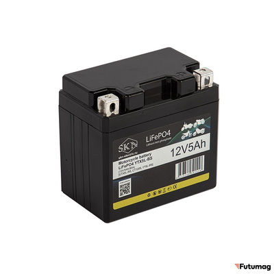 Аккумулятор для мототехники SKN LiFePO4 YTX5L-BS (12V/5Ah/80A)