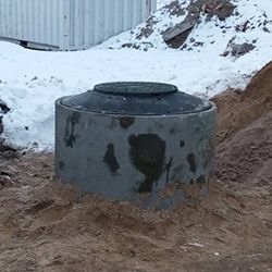 Строительство колодца под ключ в пос. Щеглово Всеволожского района Ленинградской обл.
