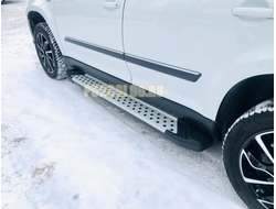 Пороги на Ford Ranger (2012-…) Bmw-style V2