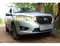 Защита радиатора Datsun mi-DO 2015- black