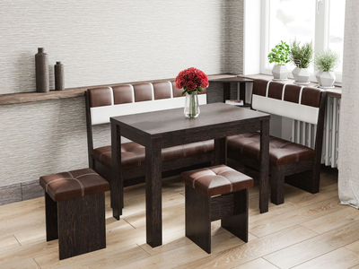 Кухонный уголок Уют тип 8 Венге (Бонмебель)