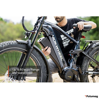 Электровелосипед MOKWHEEL ONYX синий