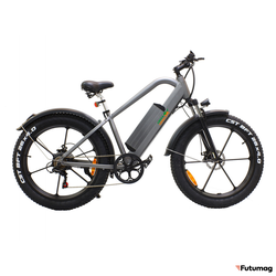 Электровелосипед GreenCamel Хищник (R26FAT 500W 48V 10Ah) Алюм, 6скор серый