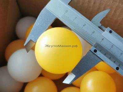 Заготовка для декорирования / основа для шара из пенополистирола - диаметр 40 мм - 1шт.