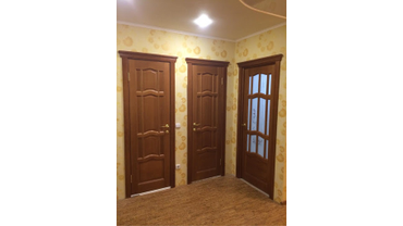 ДВЕРИ В ЦВЕТАХ ОРЕХ, ДУБ