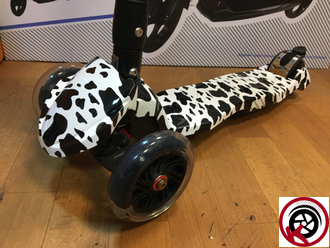 Трехколесный самокат 21st Scooter Maxi Складной Dalmatian