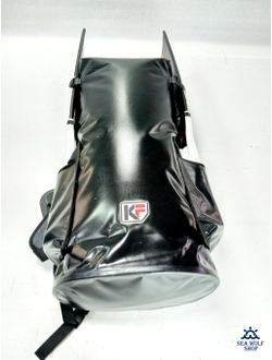 ГермоРюкзак 120л KF ПВХ-750 (115*30*40) с 2мя карманами