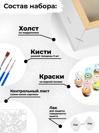 Картина по номерам 38х50 Mozartismile N 00127 Малинка