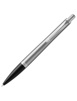 Ручка подарочная шариковая PARKER "Urban Core Metro Metallic CT", серебристый корпус, хромированные детали, синяя, 1931580