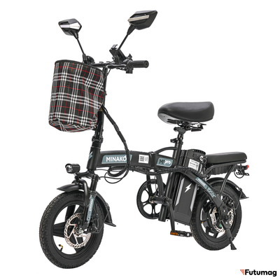 Электровелосипед Minako M1 Pro черный