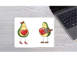 Коврик для мышки горизонтальный #2 на День влюблённых, 14 февраля