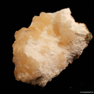 Стильбит на мордените. 50*35*20мм.