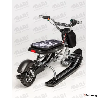 Детский Электроснегокат BARS Черный