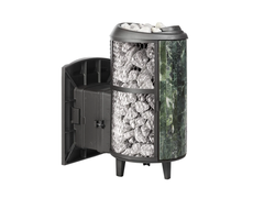 Банная печь Атмосфера L комбинированная Змеевик до 20 м3