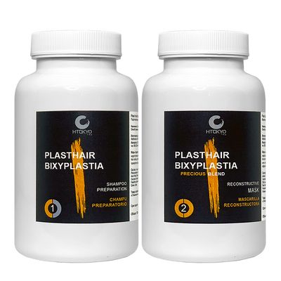 Набор для выпрямления волос Bixyplastia Plast Hair, 250/250 мл.