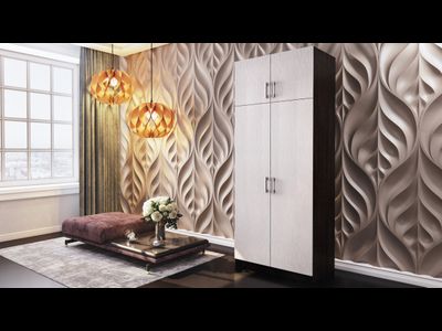 Шкаф 2-х створки с перегородкой (BTS)