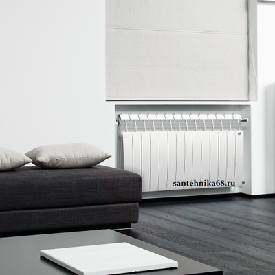 Алюминиевый радиатор для отопления ROYAL THERMO Biliner Alum 500*90 4 6 8 10 12 секций