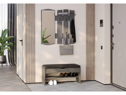 Диван в прихожую ФЬЮЖЕН 2-4203 Графит