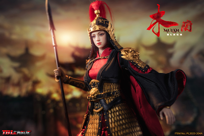 Китайская воительница Мулан (в черном) - КОЛЛЕКЦИОННАЯ ФИГУРКА 1/6 MULAN - Black (PL2023-204A) - TBLeague