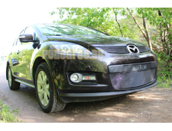 Защита радиатора Mazda CX-7 2006-2009 black низ