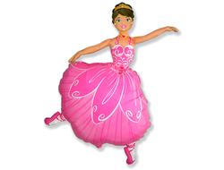 Фольгированный шар "Балерина"