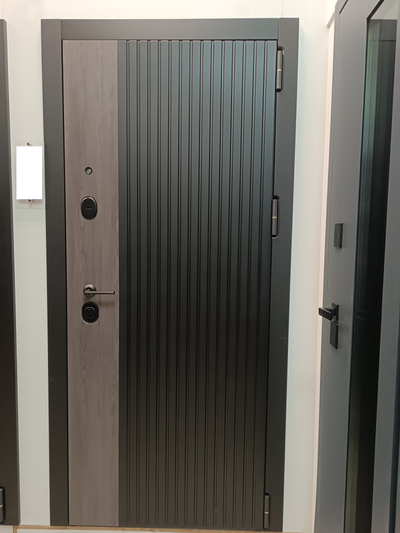 STEEL ART (МЕЛИТОПОЛЬ). COMBI BAND GREY SECTOR (КОМБИ БЕНД ГРЕЙ СЕКТОР) 105 мм (ТРЕХКОНТУРНАЯ) КАРБОН-ГРЕЙ/ БЕЛЫЙ МАТОВЫЙ