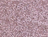 Miyuki Delica DB1457 бледно-розовый опал серебряная линия внутри S/l Pale Rose Opal 5 гр.