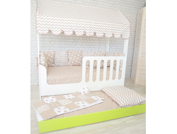 Кровать-Домик с выдвижным спальным местом