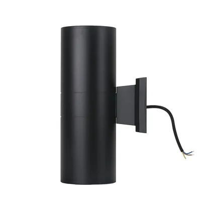 Светильник 24вт (2*12вт) двусторонний фасадный светодиодный (Черный) не дорого с установкой