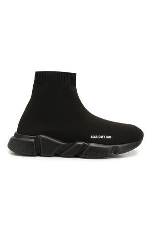 Кроссовки Balenciaga Speed trainer черные детские