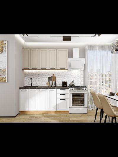 Нео-01 Cream Silk/White Silk