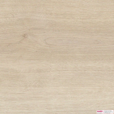 Декор ламината Haro Tritty 200 Aqua Дуб Элеганза Кремово-Белый 541559 структура