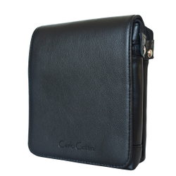 Кожаная мужская сумка Damboli black (арт. 5046-01)