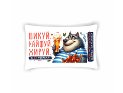 Подушка горизонтальная #12 на 23 февраля
