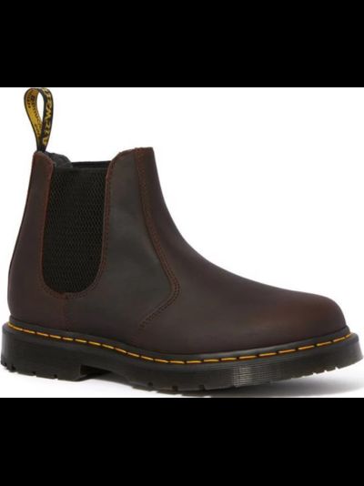 Dr. Martens Chelsea Leonore Коричневые С Мехом