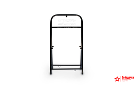 Рама штендера Прямоугольная, 1220х660, цвет чёрный/RAL 9005, в упаковке. Производство ООО "Звёздочка"