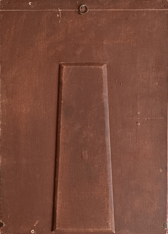 "В мастерской художника" холст на картоне масло 1910-е годы