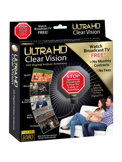 Цифровая антенна Ultra HD Clear Vision ОПТОМ