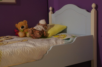 Кровать детская Кая из массива сосны 90 х 190/200 см