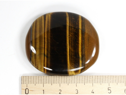 Тигровый глаз, полировка плоская, ЮАР (45*40*10 мм, 36 г) №35553