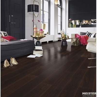 Паркетная доска Meister Дуб Гармония Закопченный 8052 PS300R