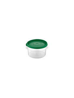 Контейнер для продуктов круглый 2,1 л. d=17 см. h=11 см., прозрачный, п/п, без крышки