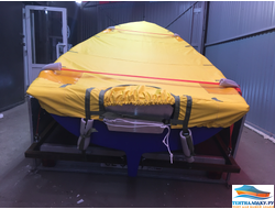 ТЕНТ НА СТЕКЛОПЛАСТИКОВУЮ ЛОДКУ "ВОЛГА"