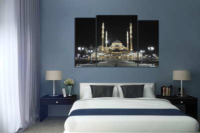 Модульная картина "Сердце Чечни"