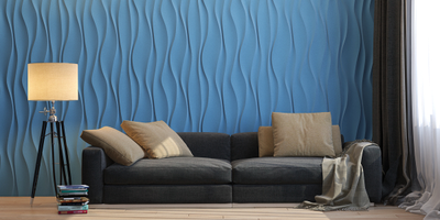 Гипсовая 3d панель "Водопад"