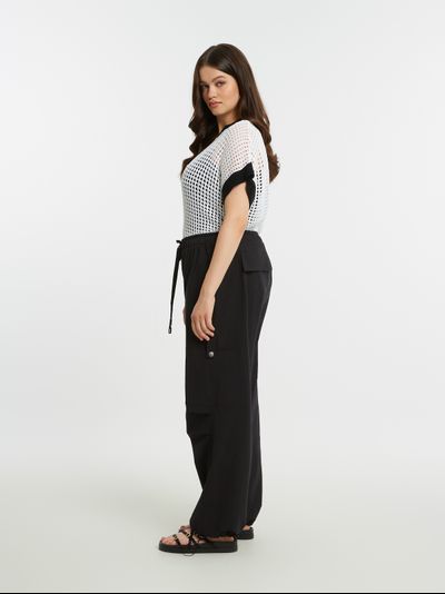 Женские летние брюки-карго