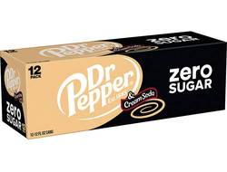 Dr Pepper Крем Сода Зеро 355ml США (12)