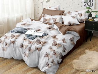 Постельное белье Cleo двуспальное поплин 175х215х1 200х220х1 70х70х2 20/303-PC