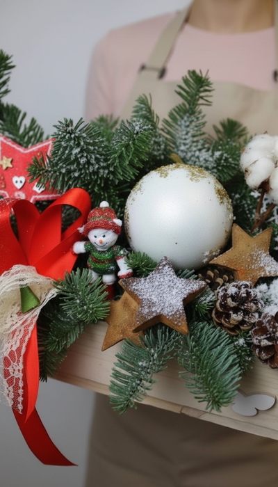 Новогодняя композиция № 1129