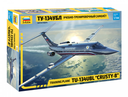 Сборная модель: (Звезда 7036) Учебно-тренировочный самолёт ТУ-134УБЛ